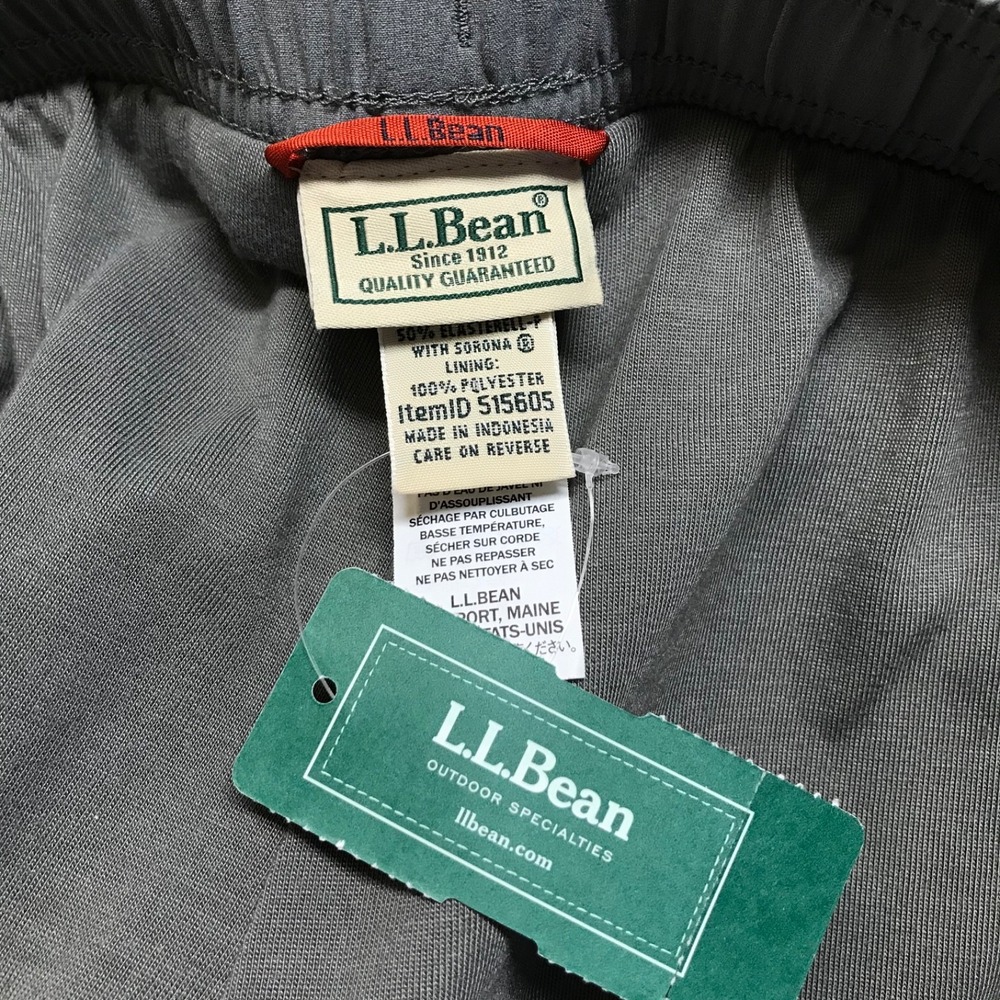 L.L. Bean Pants Mens Size L Gray Multisport Lined Hiking Outdoor Performance NEW - Picture 4 of 13